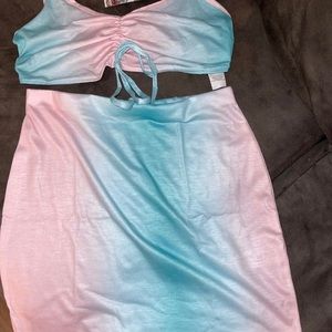 Boohoo two piece set